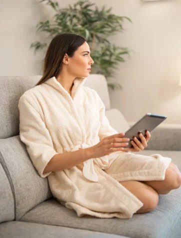 Peignoir Essentia Luxe – Version Épure