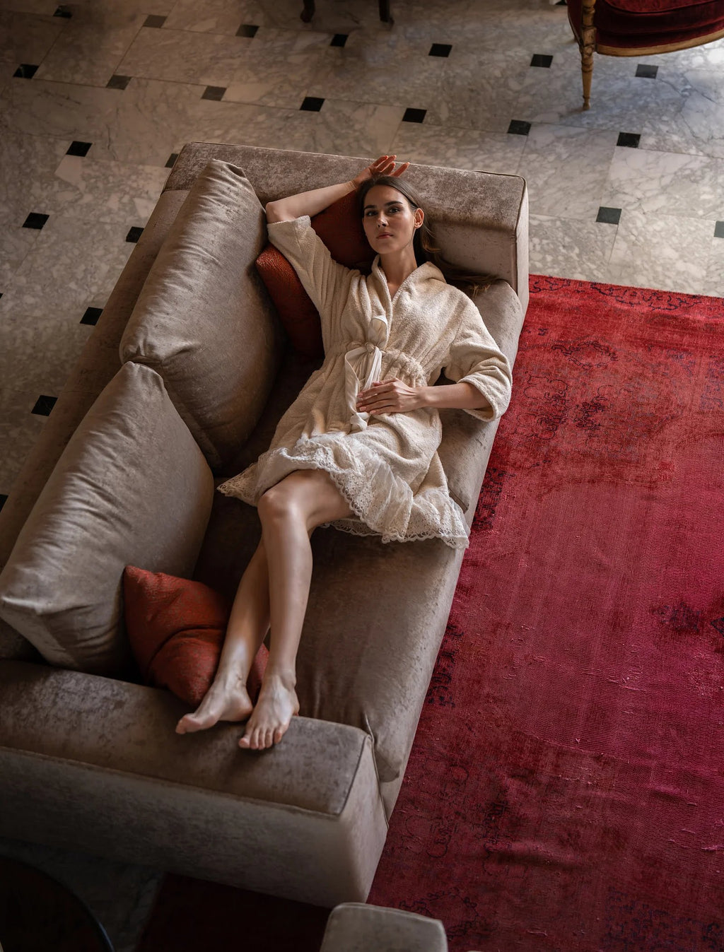 Peignoir Nouvelle Vague – Version Épure